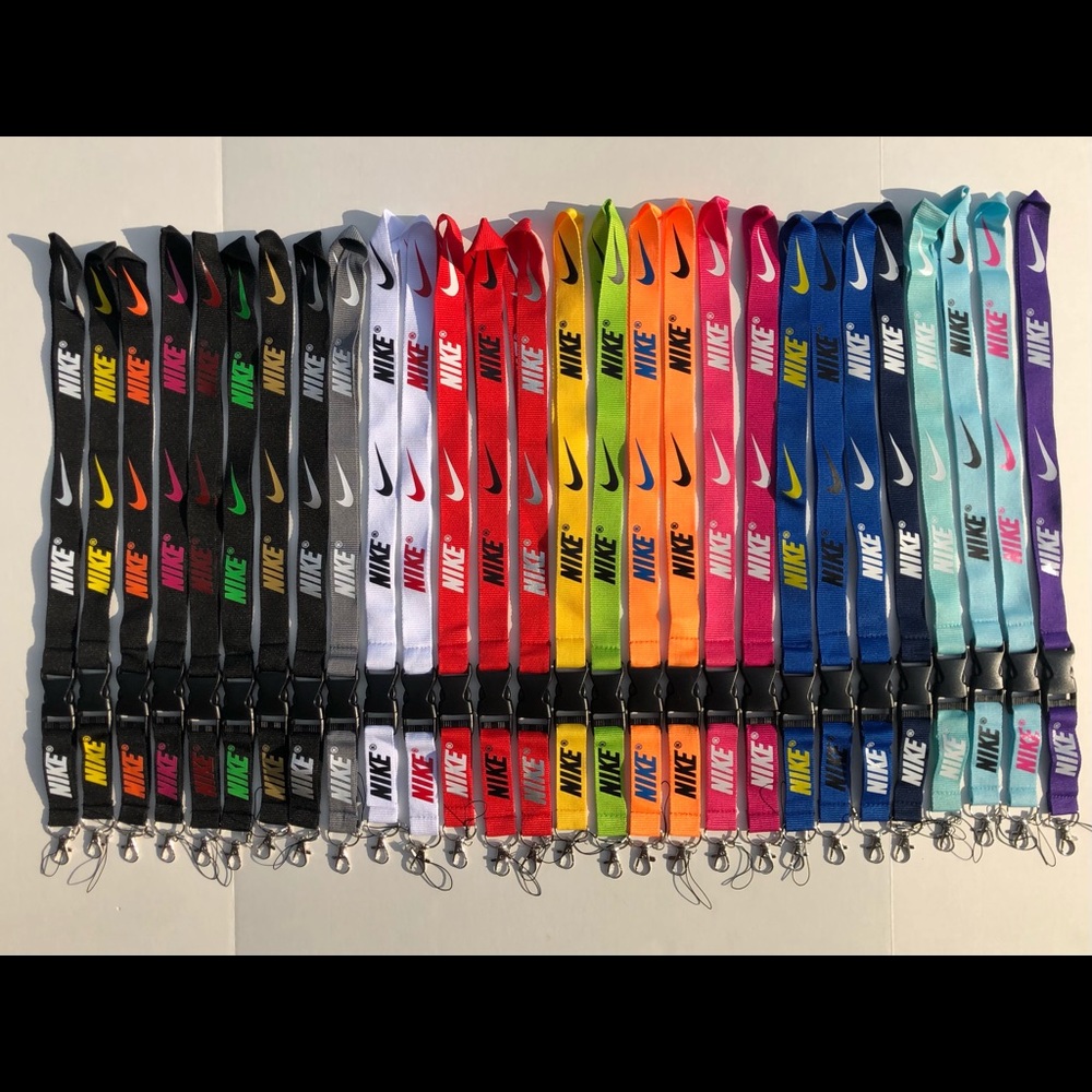 20 PACK NIKE Detachable Lanyards